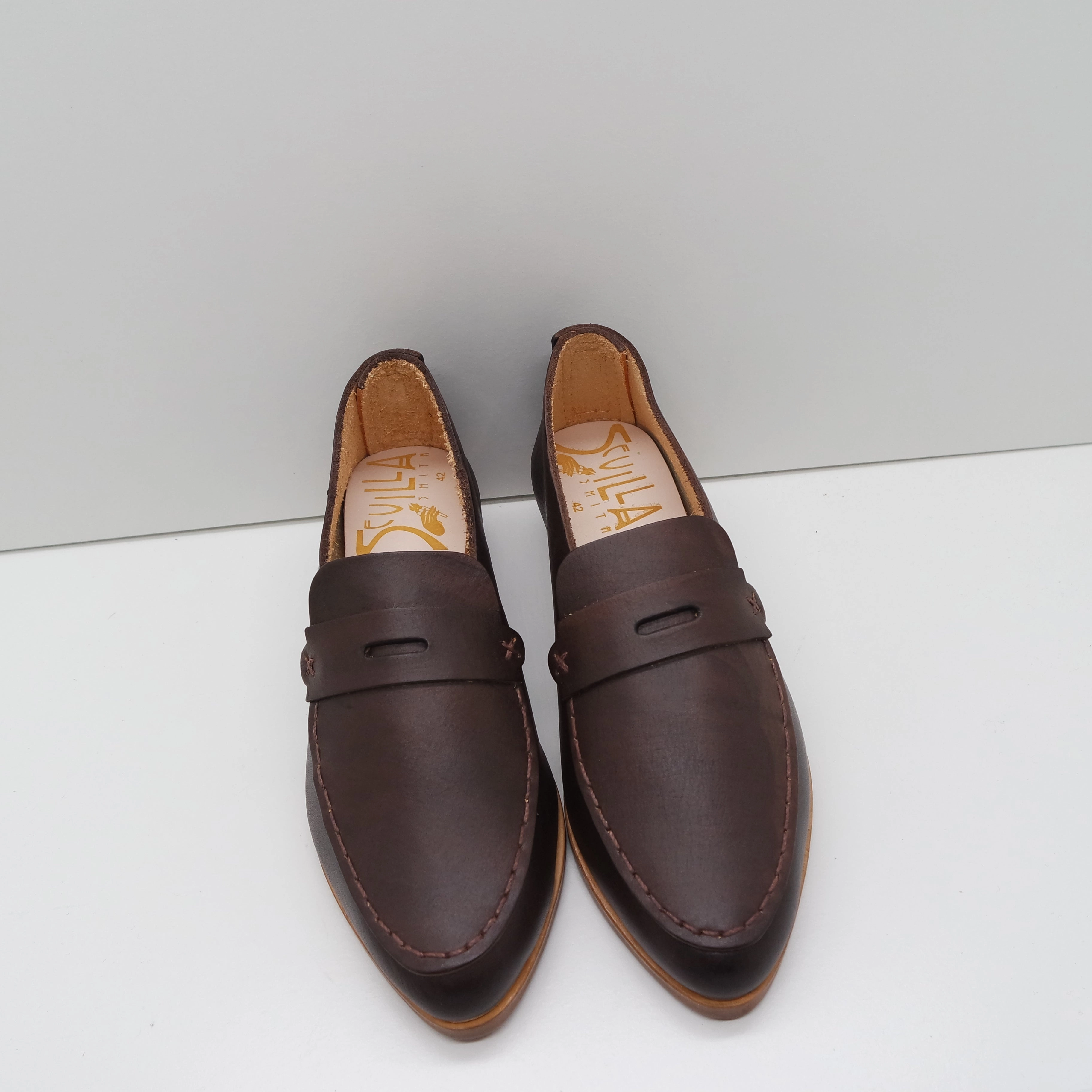 Loafers Wide Width THE PENNY. BB TAMARIND. TAMARIND LAKE. TAMARIND MASK. BROWN THREAD. EDGE INKED. LIMITED EDITION 2CM