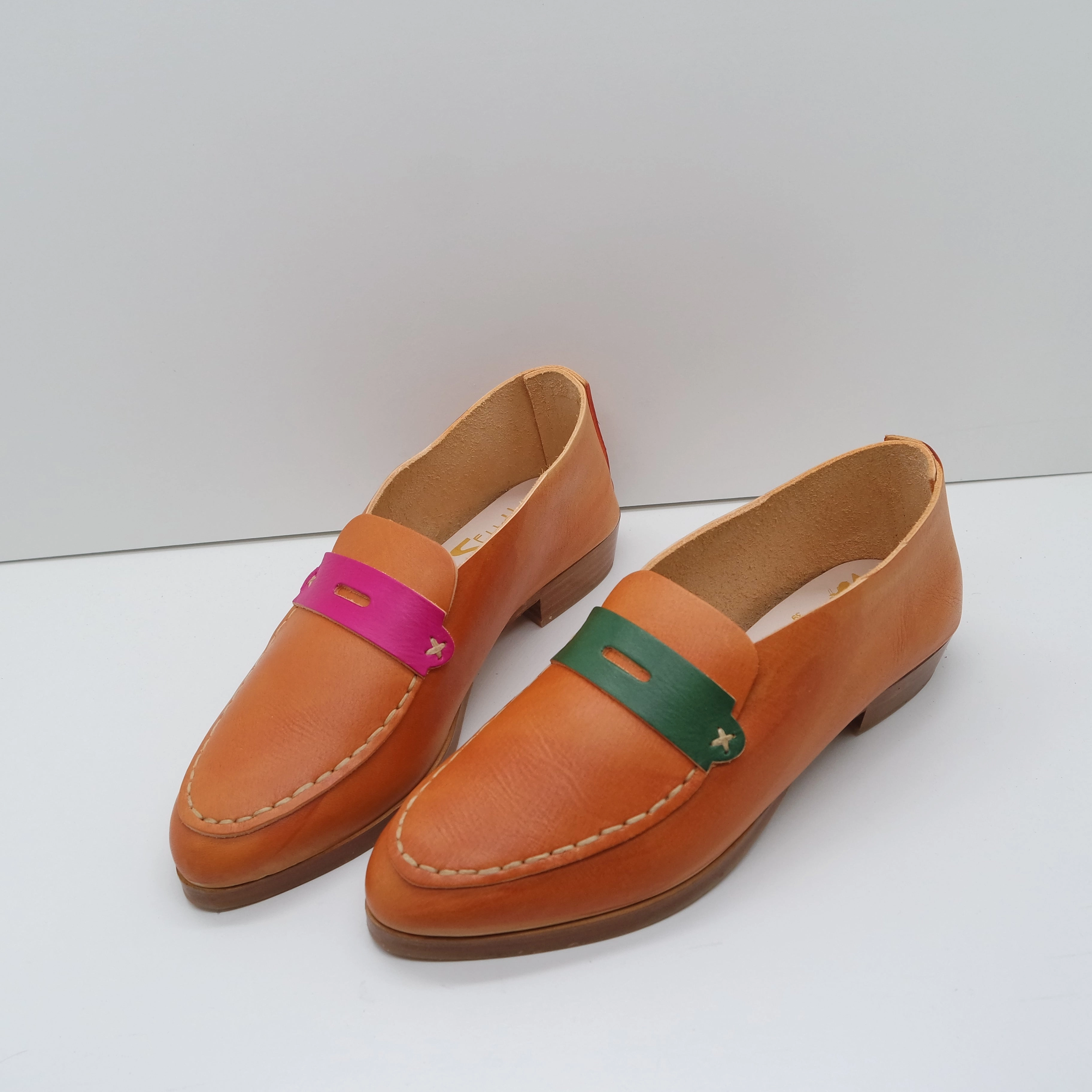 L.l.bean Loafers THE PENNY. BB TOAST. TOAST LAKE. MISMATCHED RAMBUTAN BUKO MASK. UNDYED THREAD. 2CM