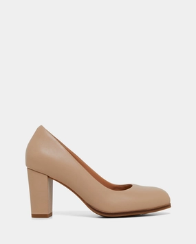 Comfortable High Heels Uk The Tall Pump Nude