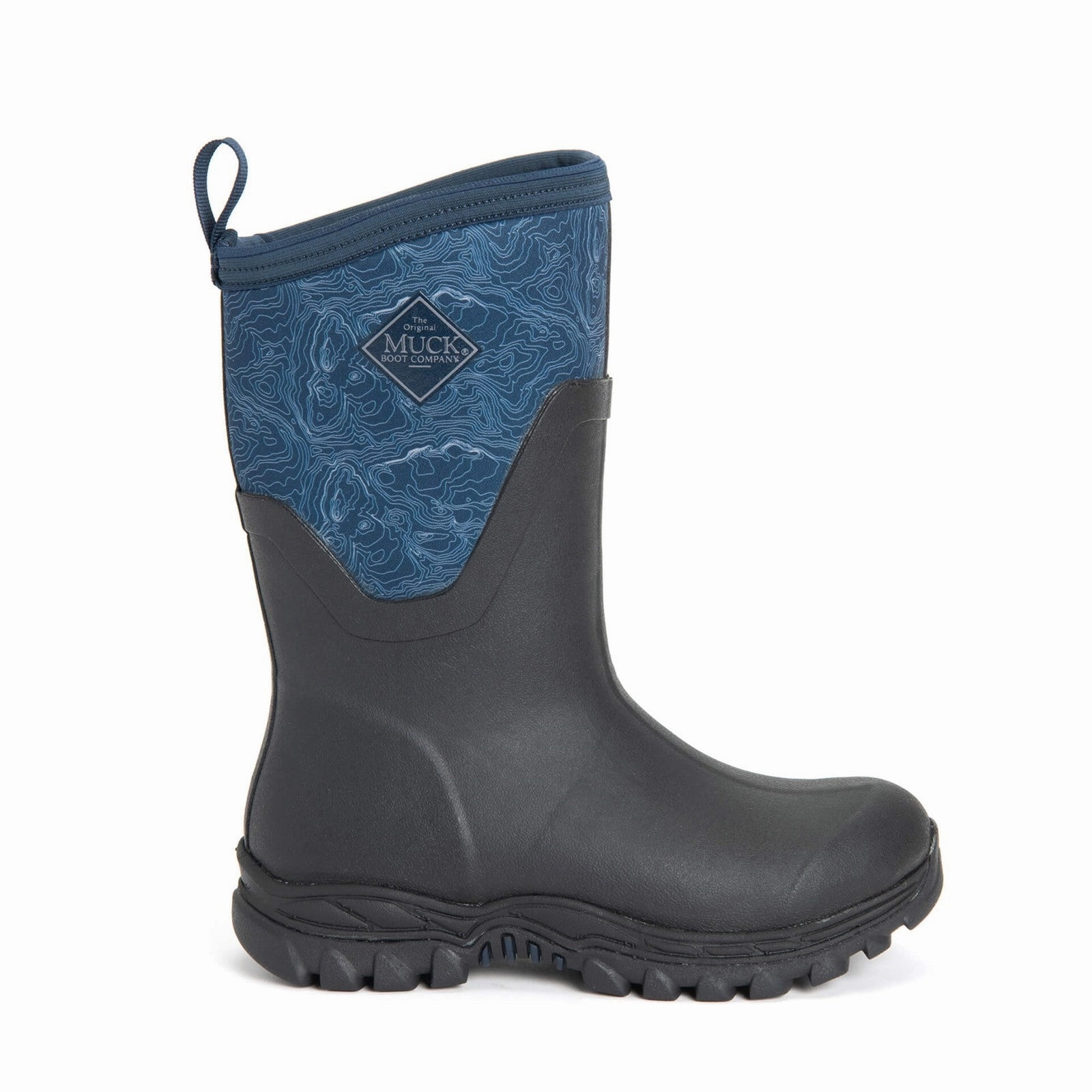 Damen Arctic Sport II Kurzstiefel | Navy Topography Aufbewahrung Stiefel Box