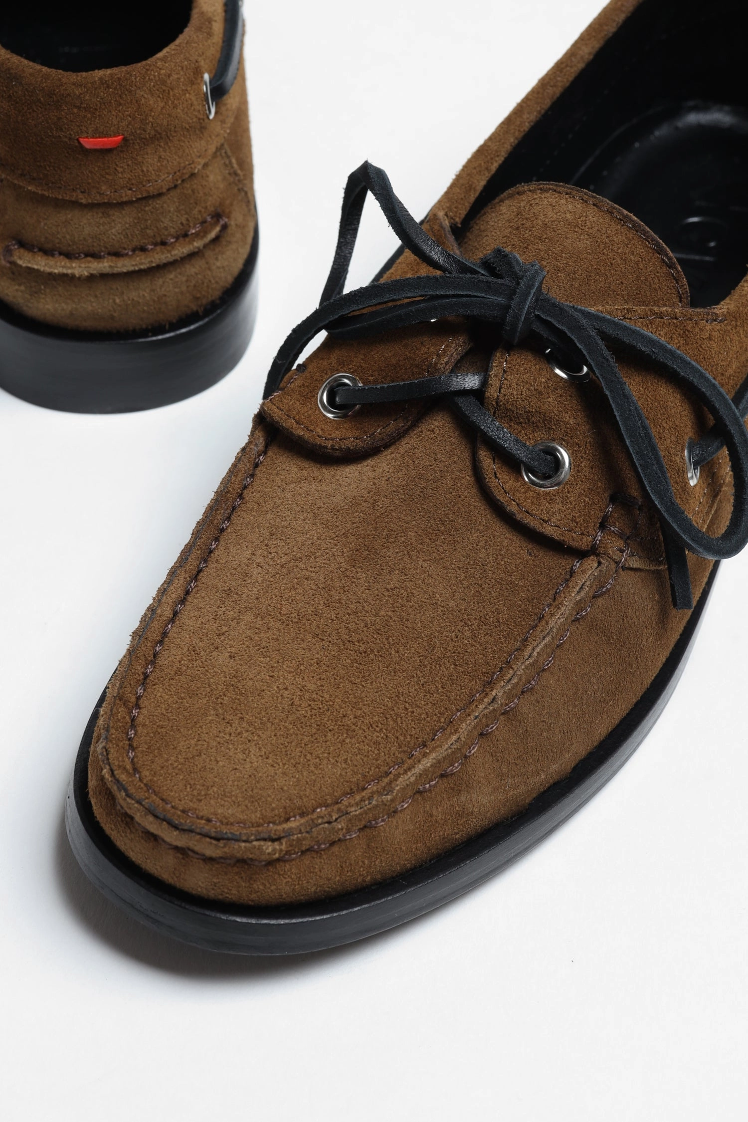 Loafer Harris Suede in Tobacco Monolith Loafers Dupe