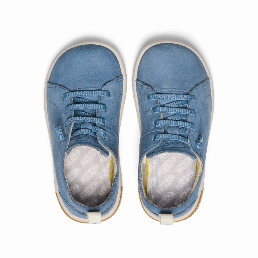 Sneaker Bouncing Little Kids' KNX Leather Sneaker  |  Coronet Blue/Vapor