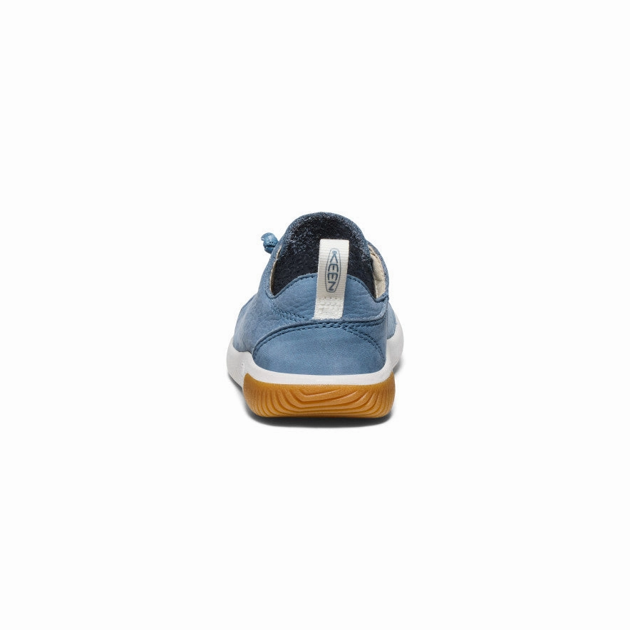 Little Kids' KNX Leather Sneaker  |  Coronet Blue/Vapor Beigefarbene Sneaker