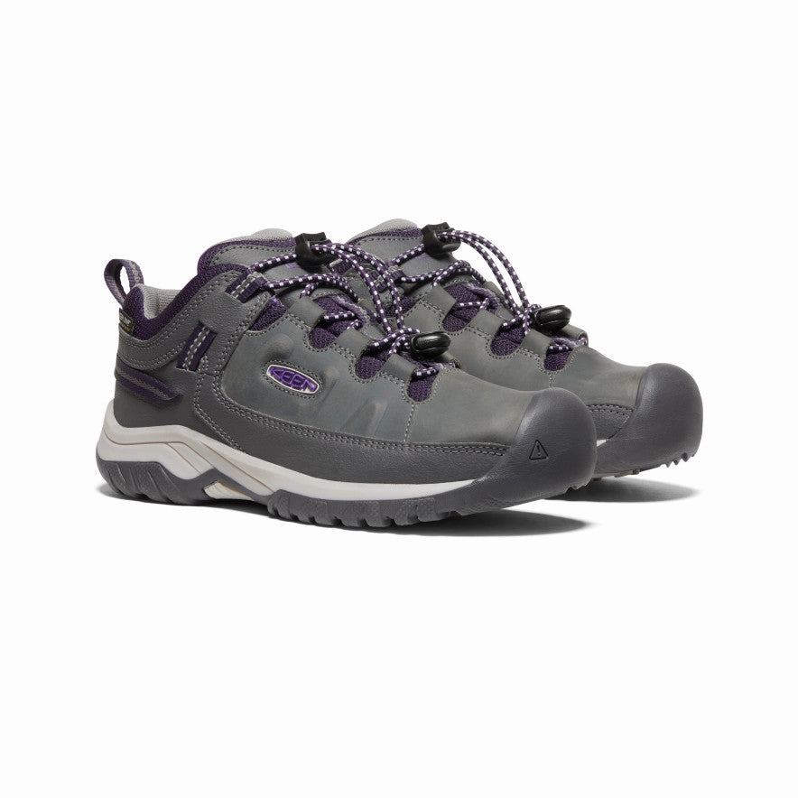 Sneaker Sneaker Leder Elegant Big Kids' Targhee Waterproof Shoe  |  Magnet/Tillandsia Purple