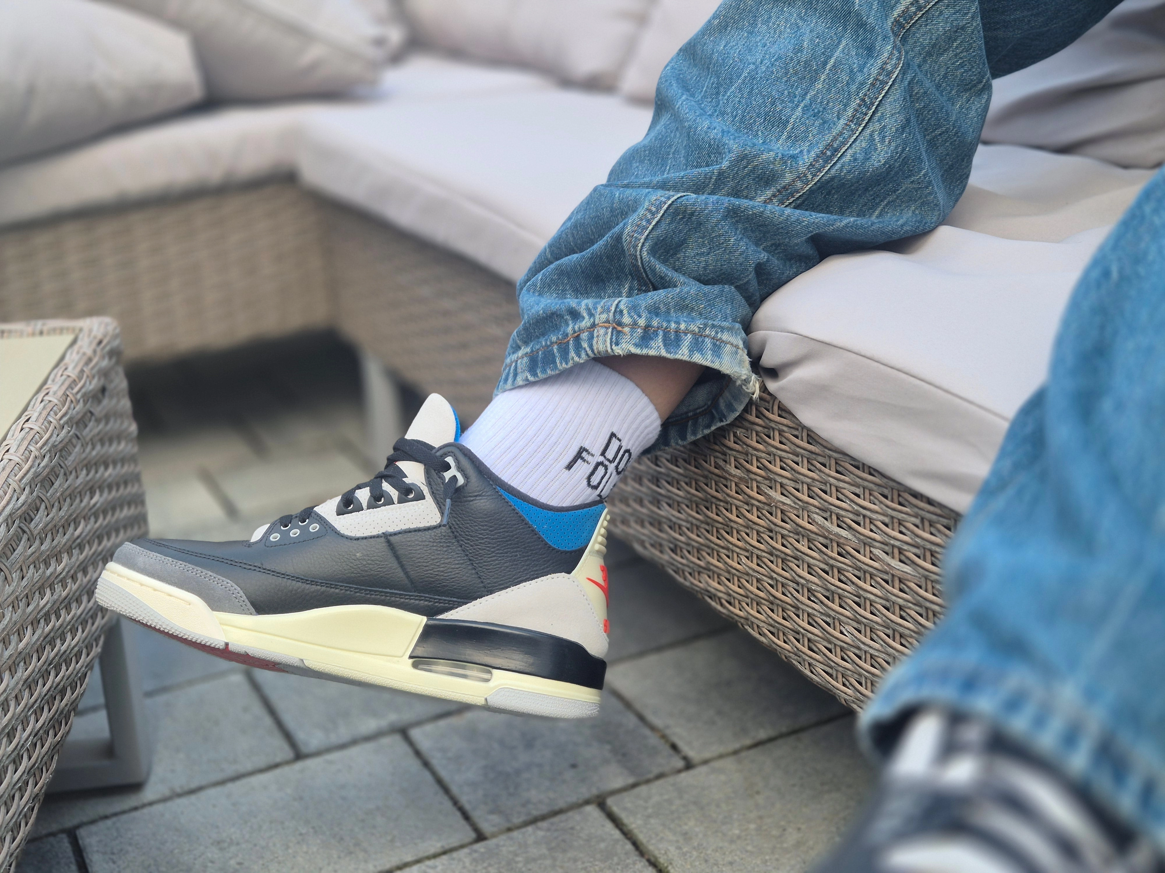 Ebay Sneaker Baumwoll-Socken mit Schriftzug | Don't follow me