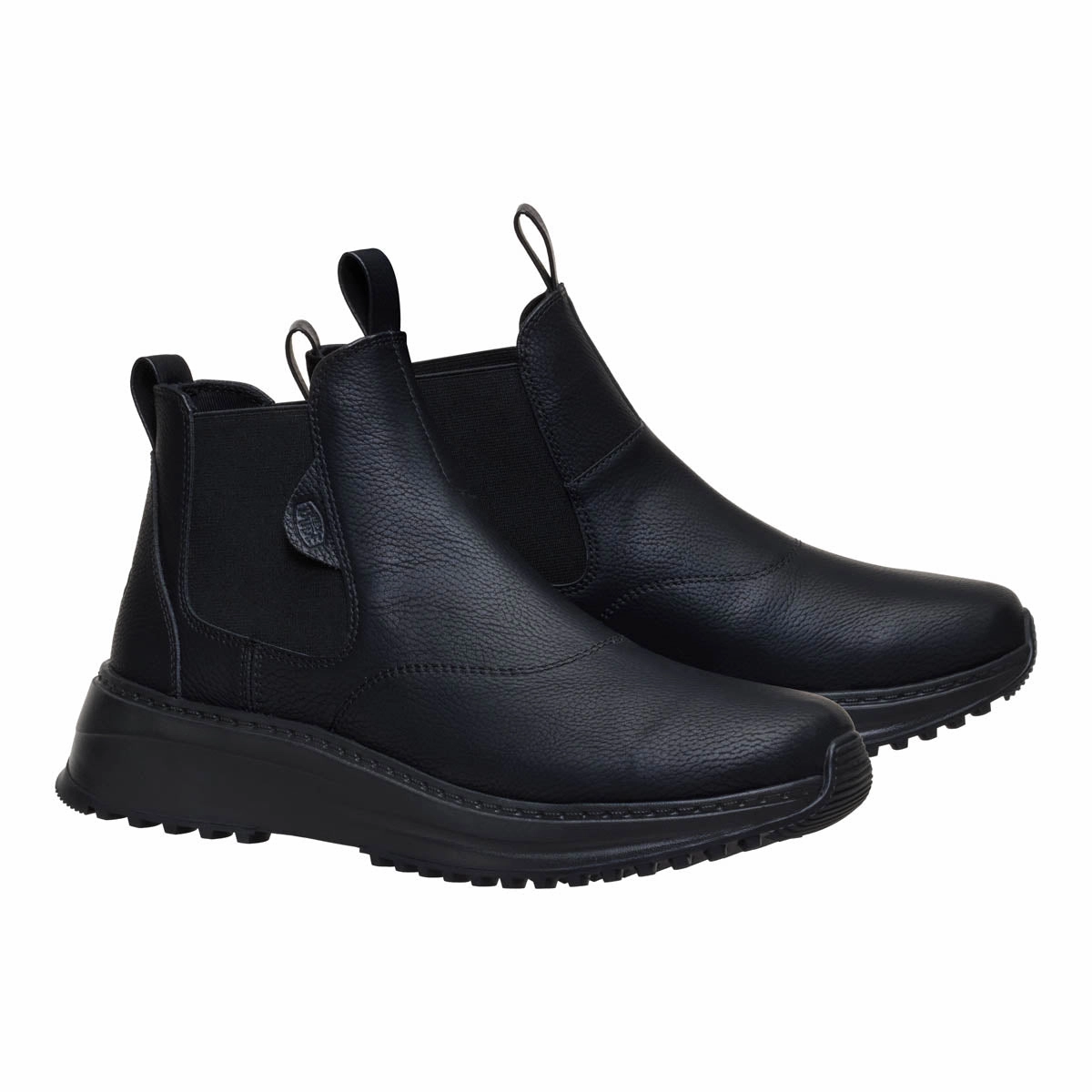 Moc Toe Chelsea Boots Tahoe Chelsea Classic Herren - Black/Black