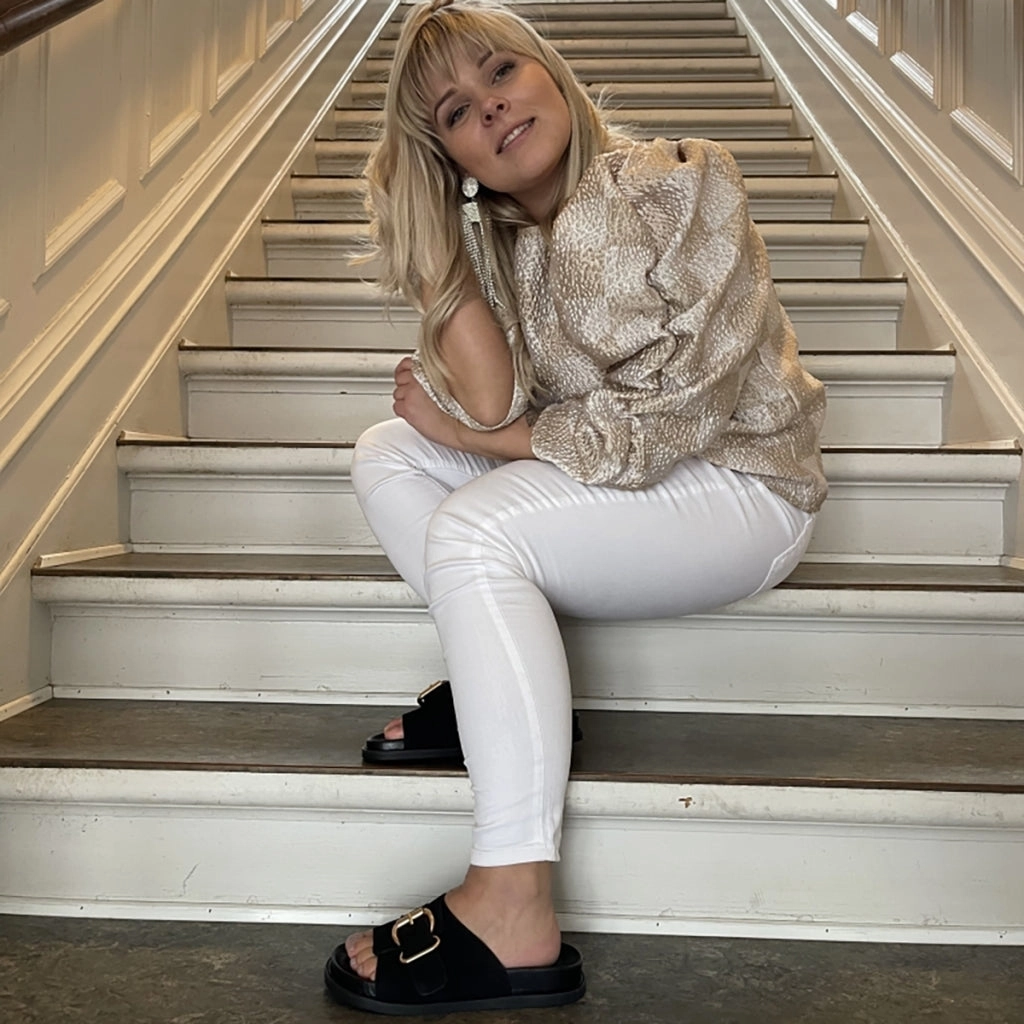 BRING ME - BLACK Sandalen Römischer Stil