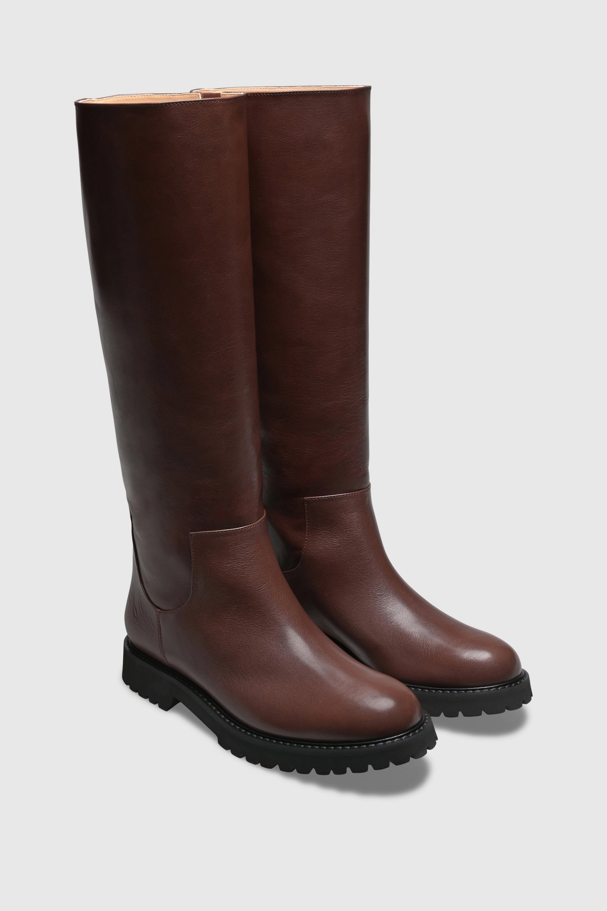 Stiefel Used Look Stiefel 9472 Vitello Brushed Bordeaux