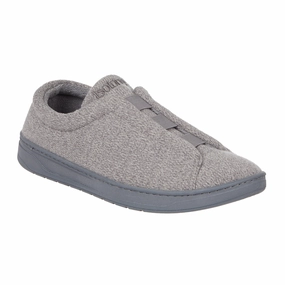 Hogan Sneaker Plateau Men's Heathered Knit Brady Sneaker-Style Slipper