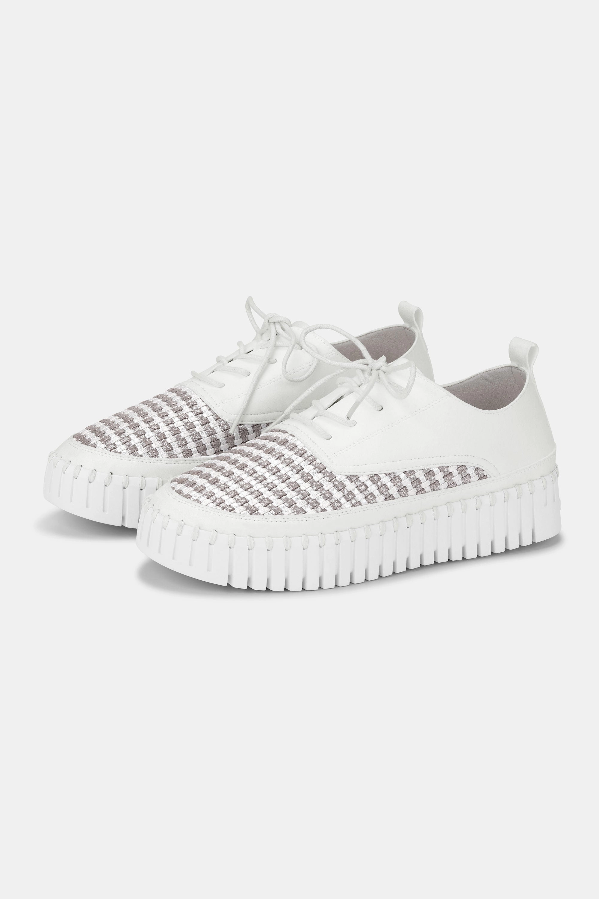 Tulip Slipper Mit Schnrung - White White Pantoffeln Oez