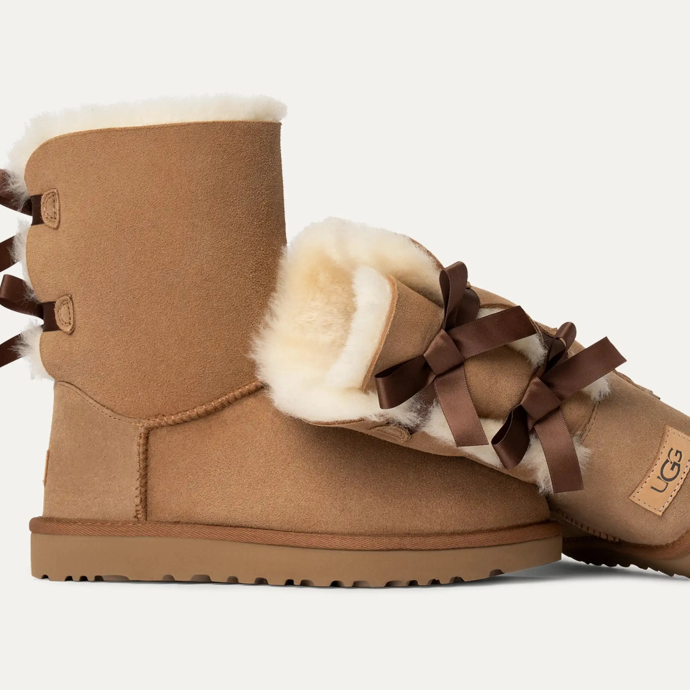Kniehohe Stiefel Schnürung UGG -  Bailey Boot II Chestnut