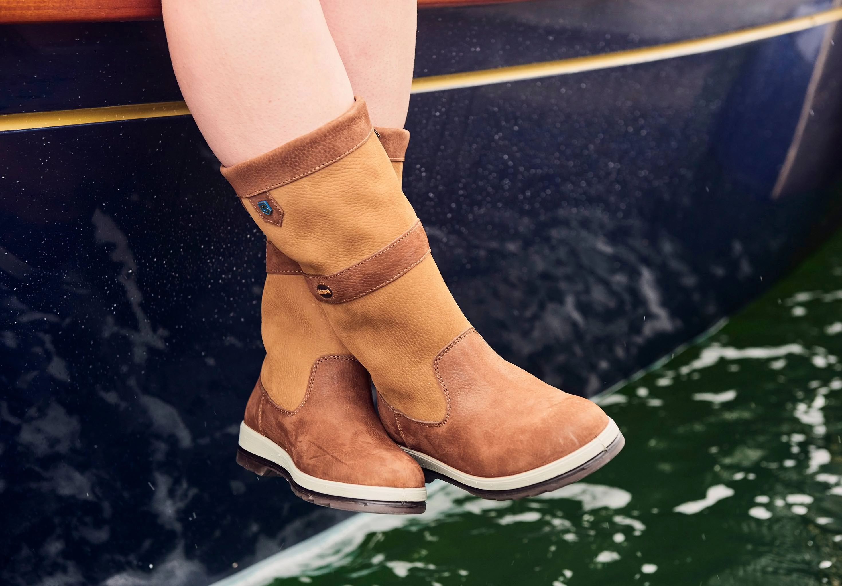 Stiefel Gr 42 5 Ultima ExtraFit Damen Segelstiefel - Brown