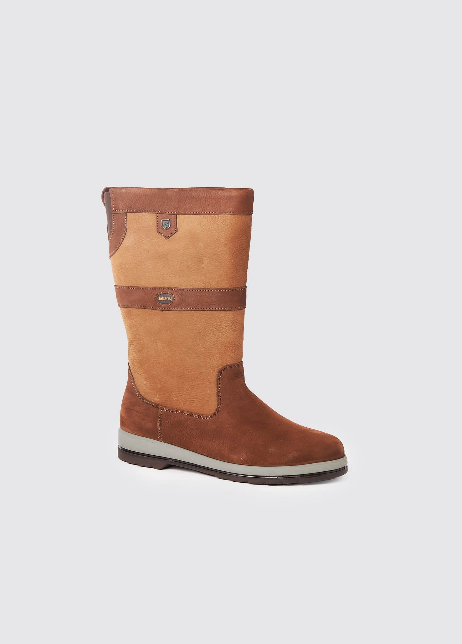 Ultima ExtraFit Damen Segelstiefel - Brown Stiefel Velour