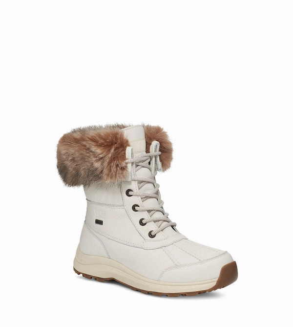 UGG - Adirondack III Tipped Boot White Thurston Lusso Leder Chukka Stiefel