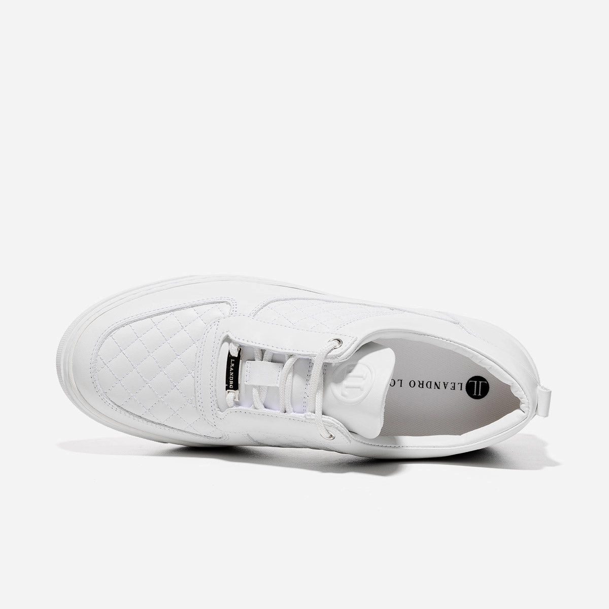 Low Top - Faisca - White-Silver 574 Sneaker