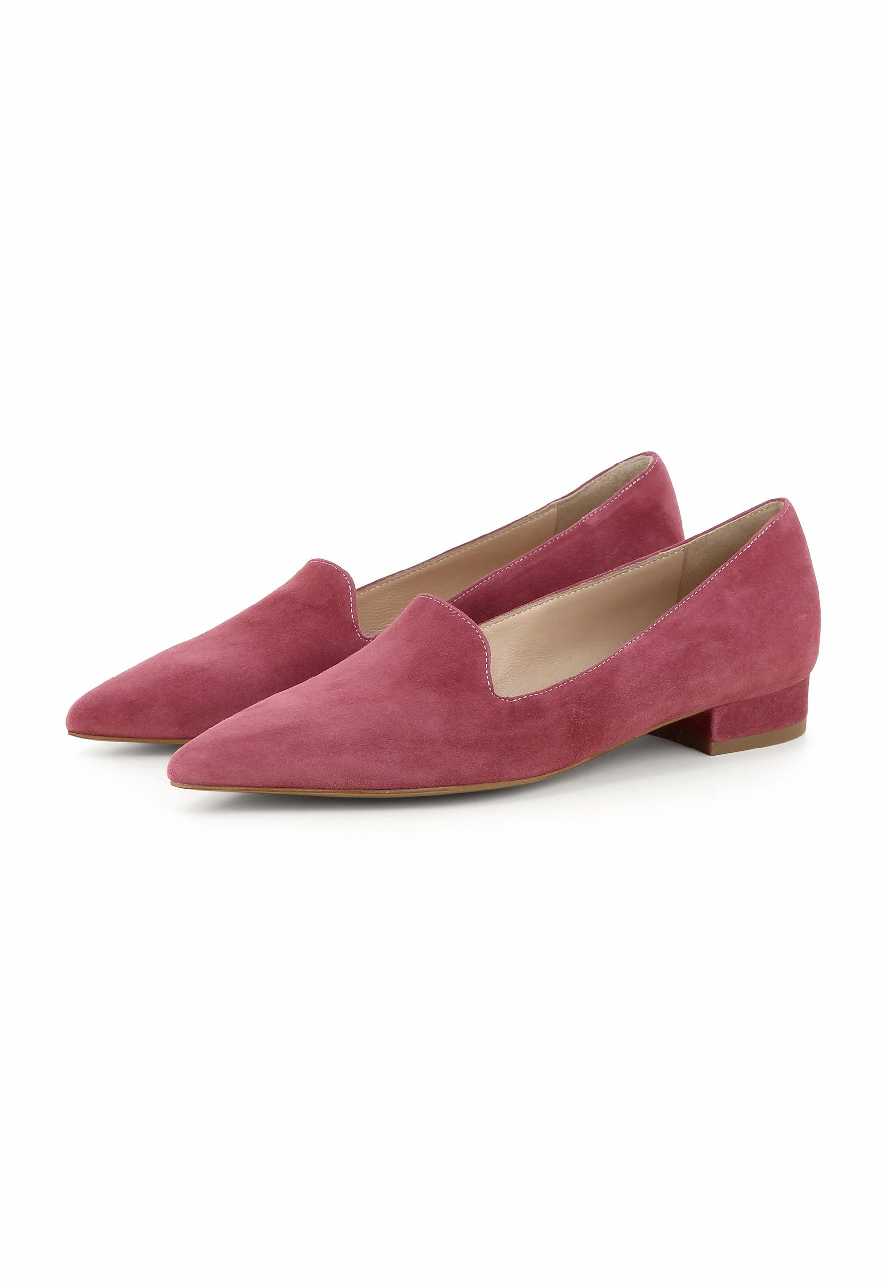 Vamos Pantoffeln FRANCA Damen Slipper  -  Velours Mauve