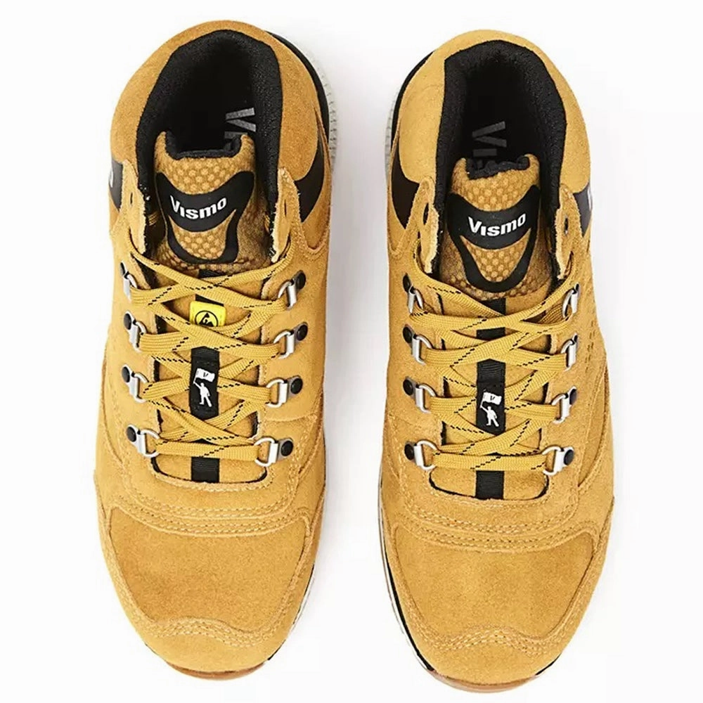 Obi Sicherheitsschuhe S2 Vismo S3 Sicherheitsschuhe  Leder Beige, SRC rutschfest & ESD, Stahlkappe