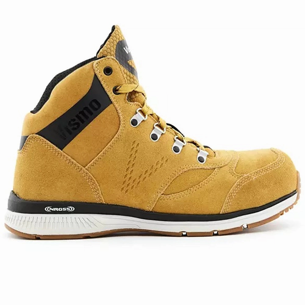 Anforderungen Sicherheitsschuhe Kettensäge Vismo S3 Sicherheitsschuhe  Leder Beige, SRC rutschfest & ESD, Stahlkappe