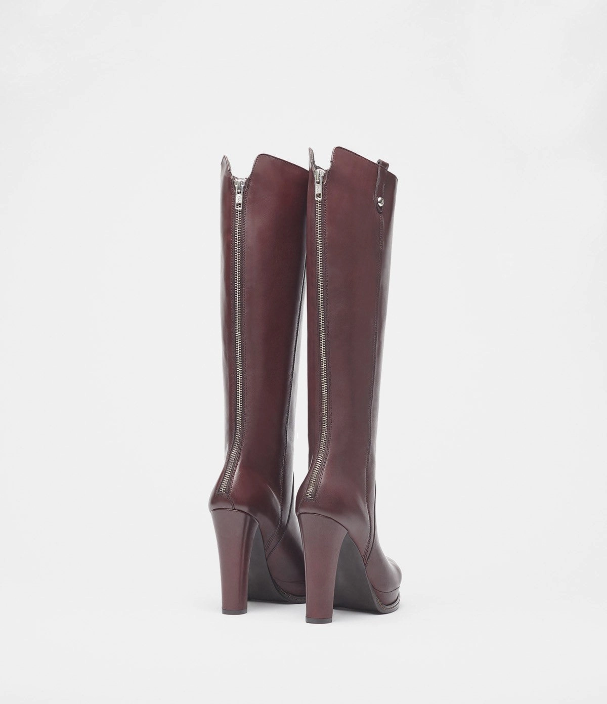 Shoe High Heels Langschaftstiefel Megan bordeaux