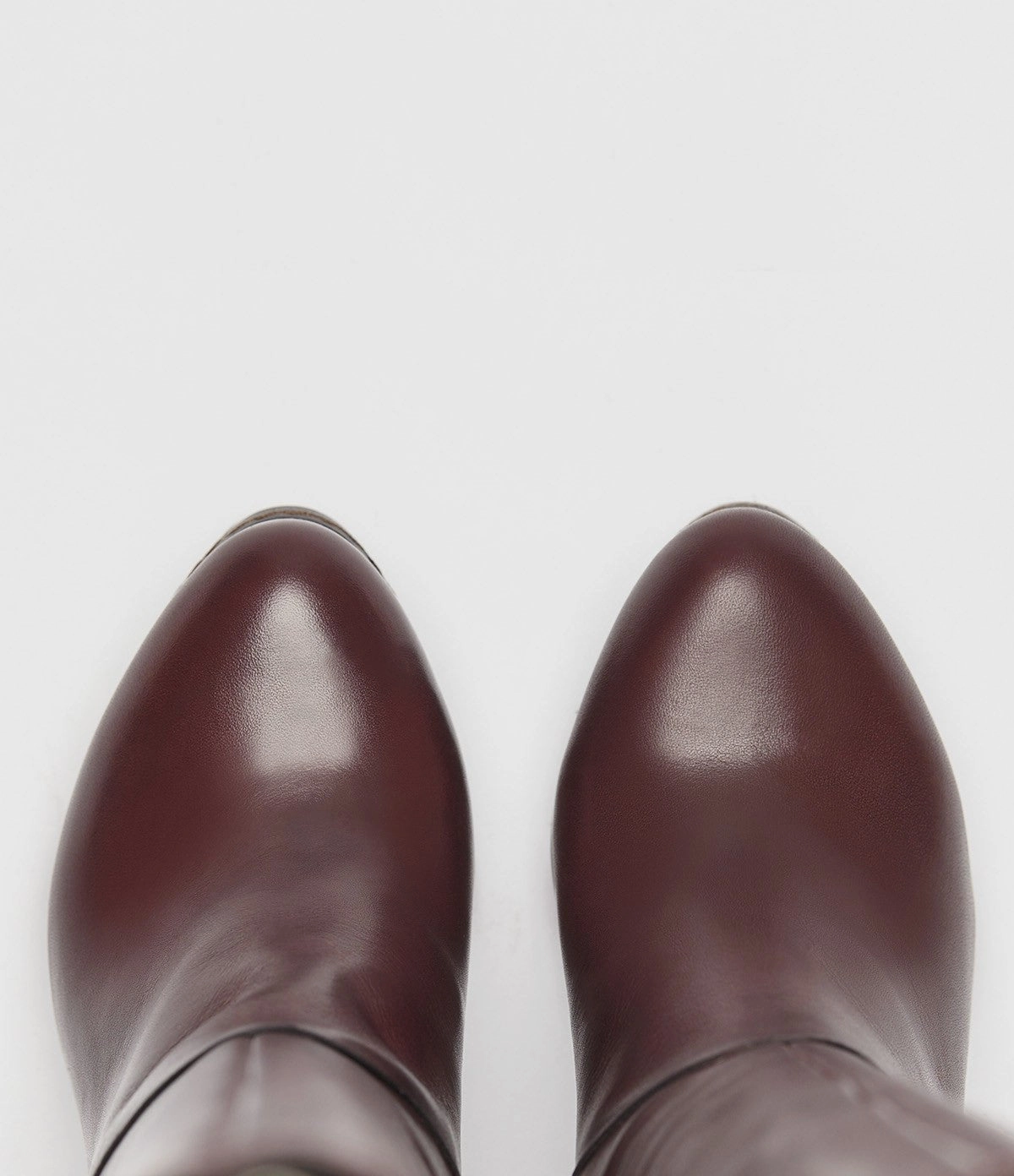 Glass High Heels Langschaftstiefel Megan bordeaux