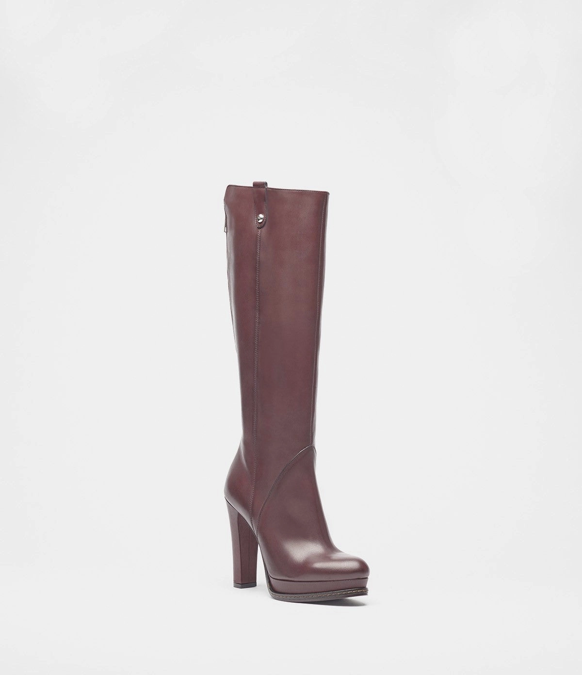 Heiße High Heels Langschaftstiefel Megan bordeaux