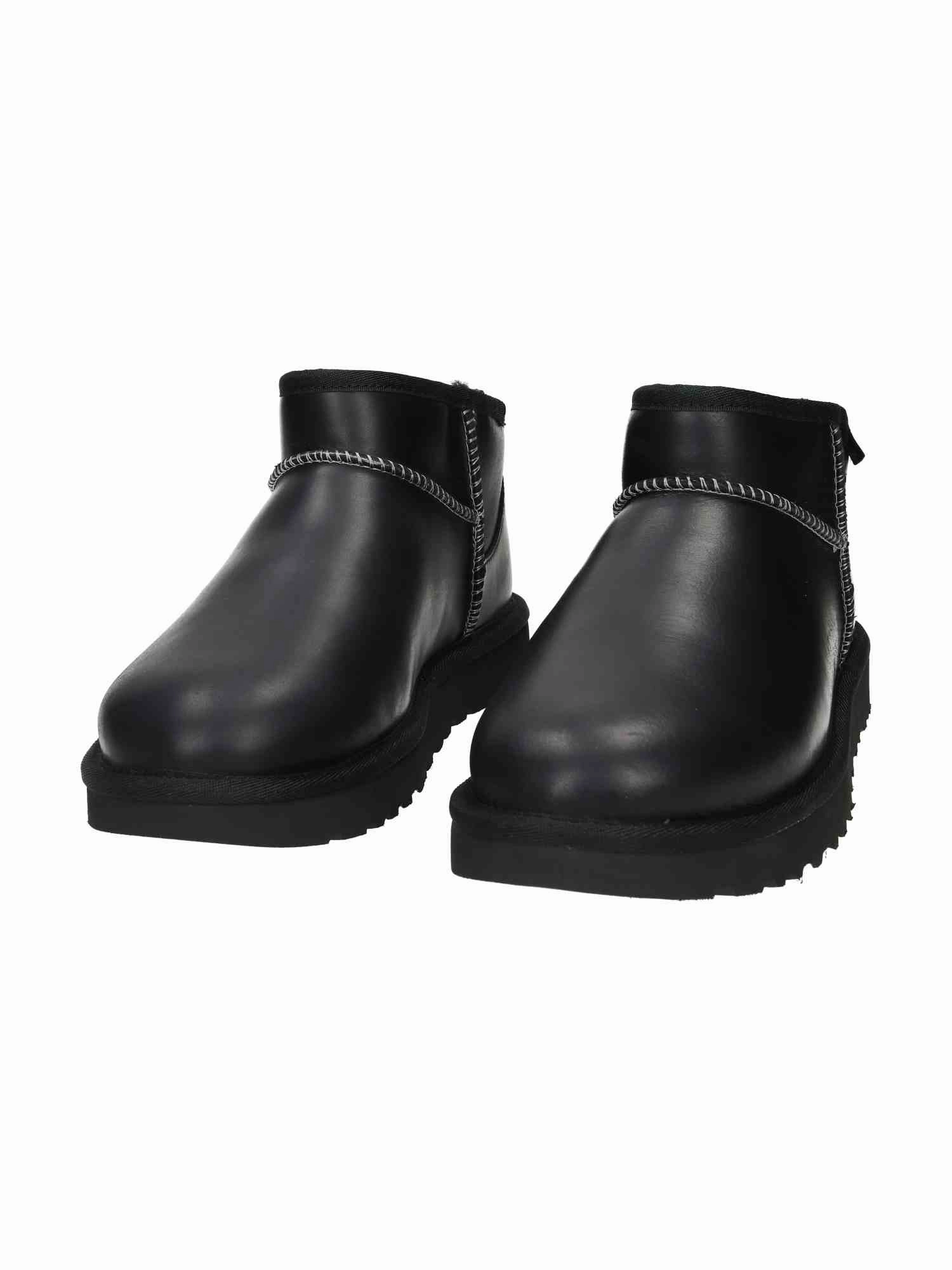 W Classic Ultra Mini Lthr Regen black Rondinella Stiefel