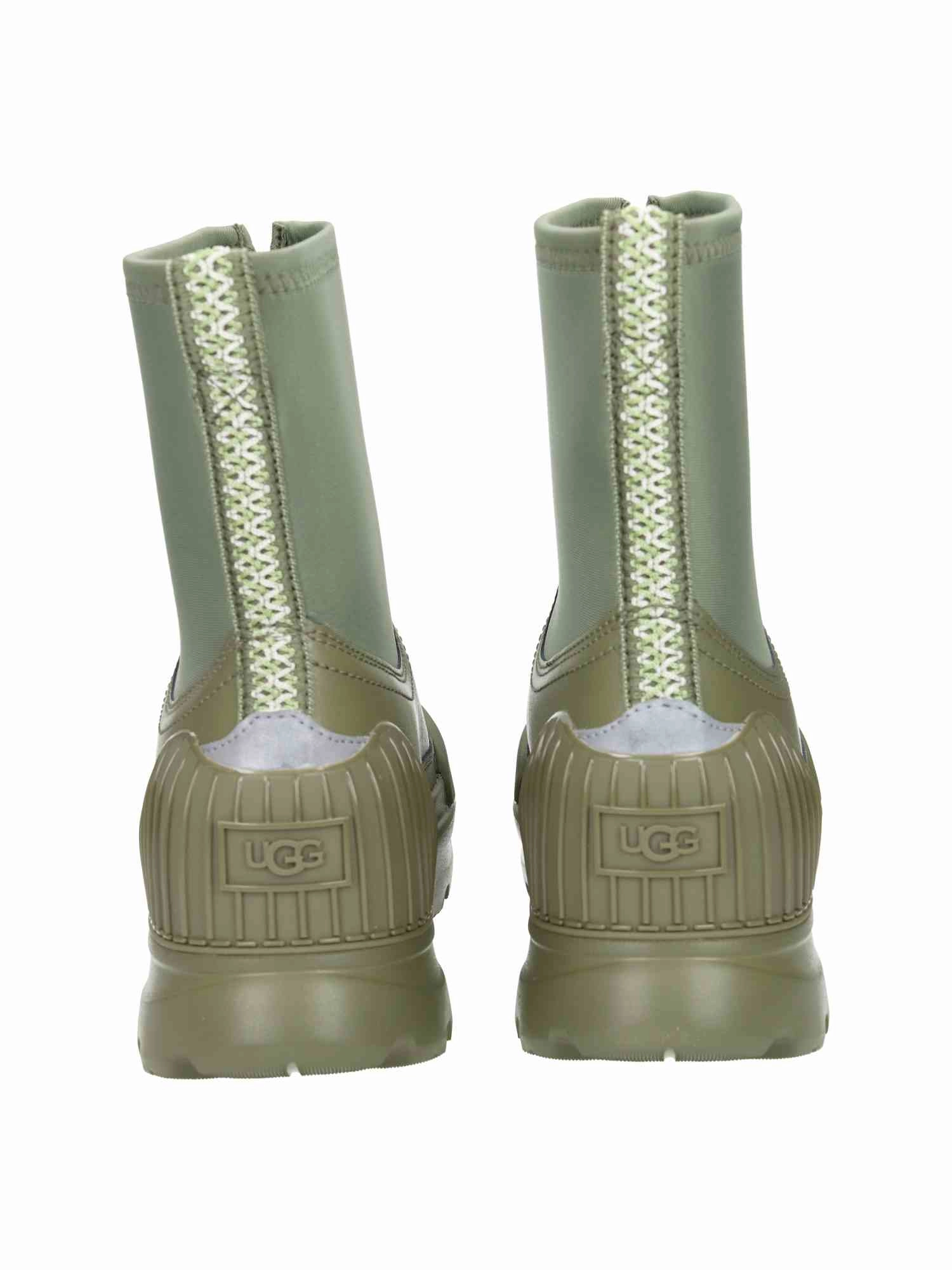 W Neumel X Zip burnt olive/shaded clover Kniehohe Stiefel Mit Absatz