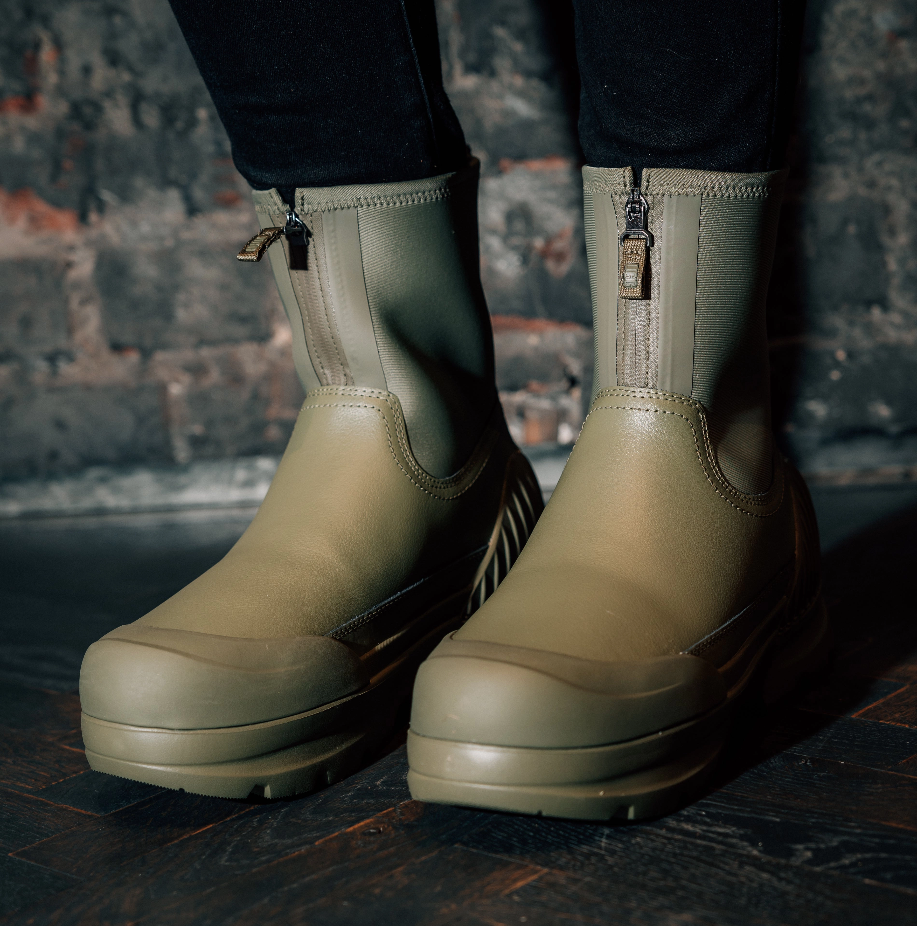 Koel Stiefel W Neumel X Zip burnt olive/shaded clover