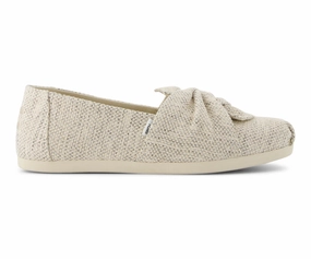 W's Alpargata Classic 3.0 Beachside Woven/Knot - Fog Auto Pantoffeln