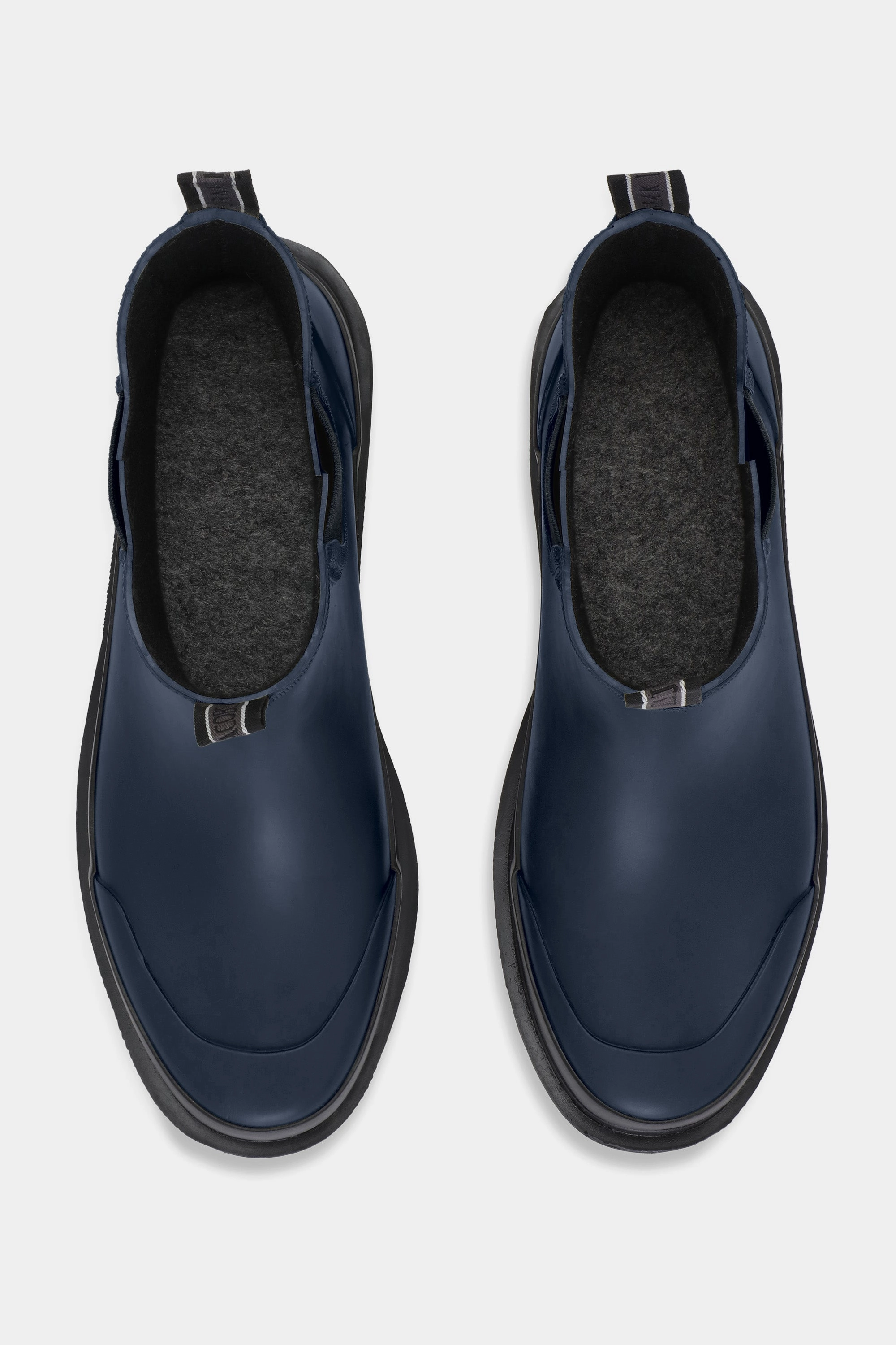 Kurze Gummistiefel - Dark Indigo Lange Stiefel Bis Knie