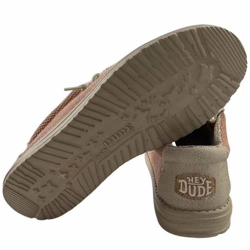 Hey Dude Wally Braided Tangerine Herren Slipper Komfort Pantoffeln Beste