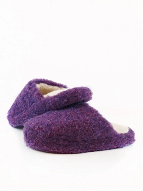 Warme Pantoffeln aus natrlicher Schafwolle SHANA Pantoffeln Trend