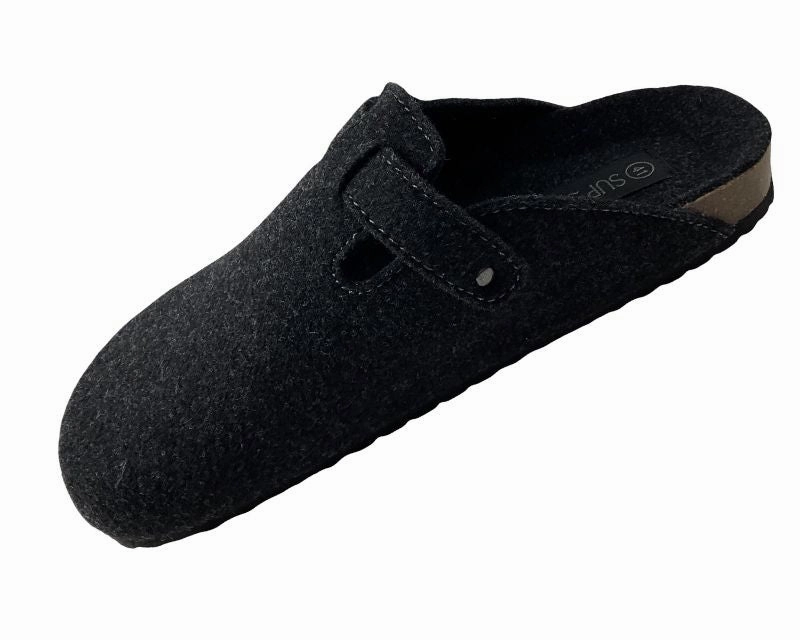 SUPERSOFT Herren Hausschuhe  Pantoffeln 511 062 DK.GREY Pantoffeln Für Besucher