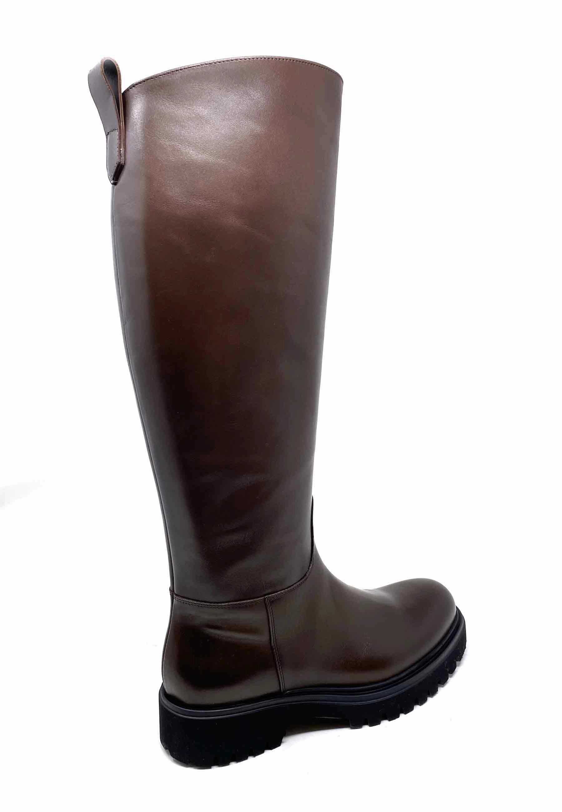 Stiefel Rote Sohle Warth Langschaft Boot |Chocolate