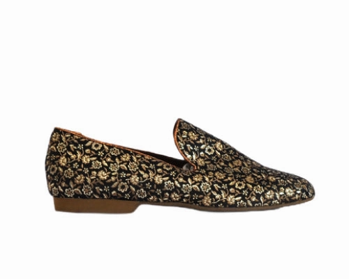 637 Mocassino Gold Kate Lederschuhe Shop