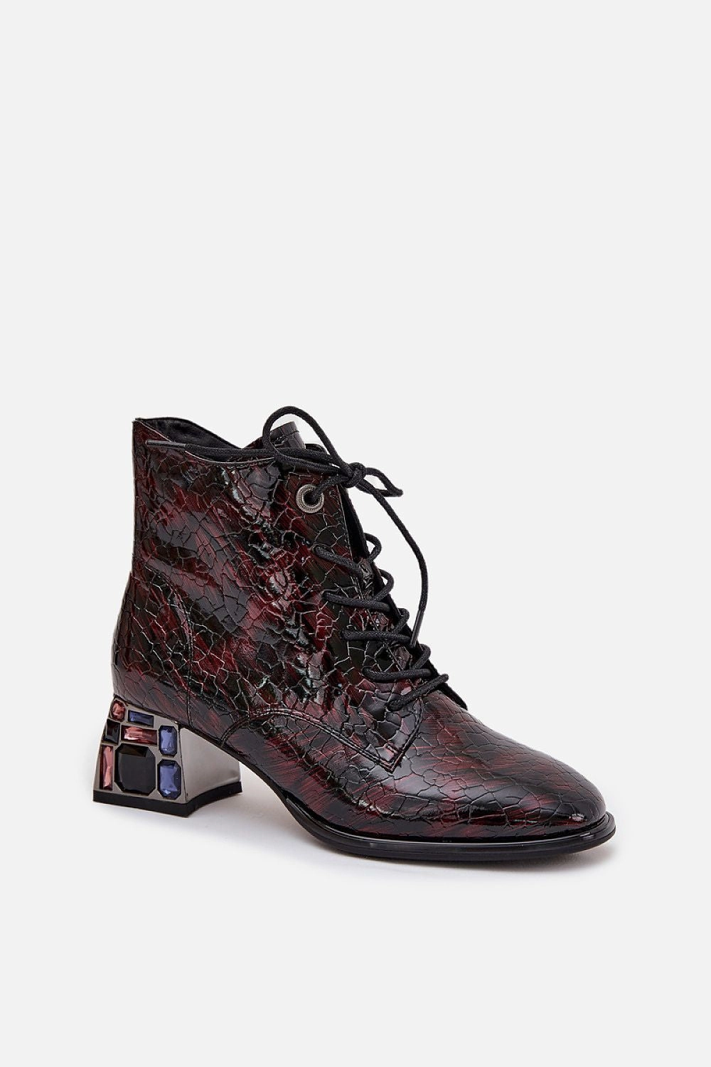 Heel boots model 218721 Step in style Chinos With Chelsea Boots