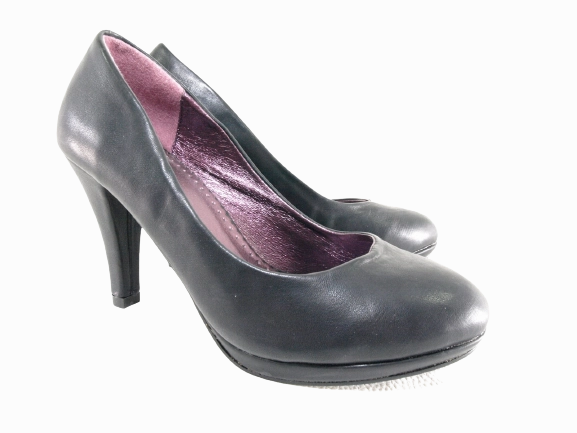 Damen High Heel Plateau Pumps Abendschuhe Stilettos Black # 5889 High Heels Images