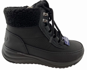 Schwere Stiefel Damen Skechers Waterproof: On-the-GO Stellar - Alpine Adventure 144756/BBK