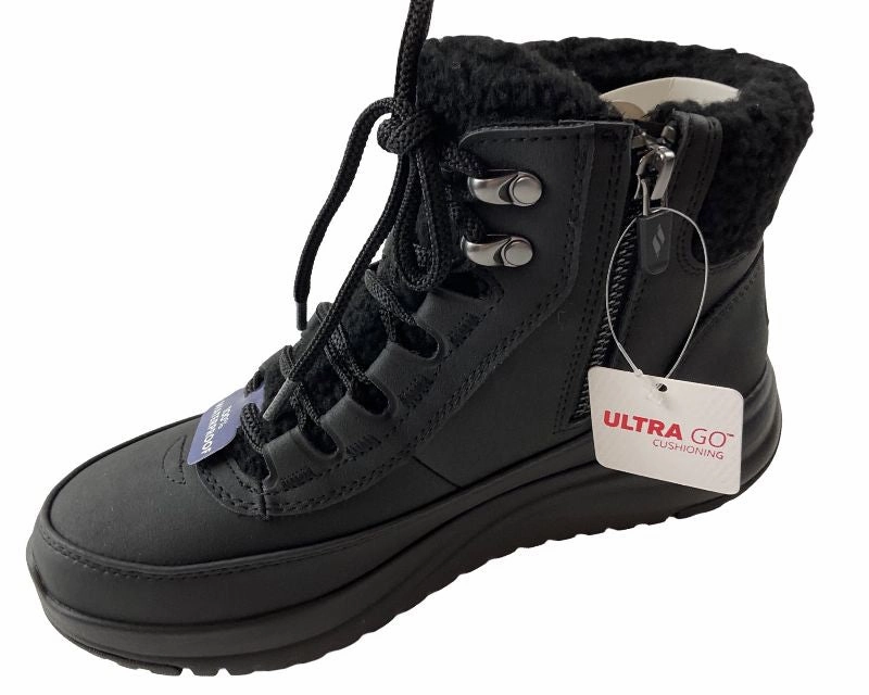 Stiefel Peter Hahn Damen Skechers Waterproof: On-the-GO Stellar - Alpine Adventure 144756/BBK
