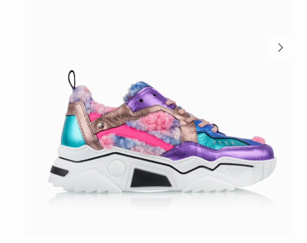 Sneaker Herren Hochzeit DWRS Sneaker, lila/aqua