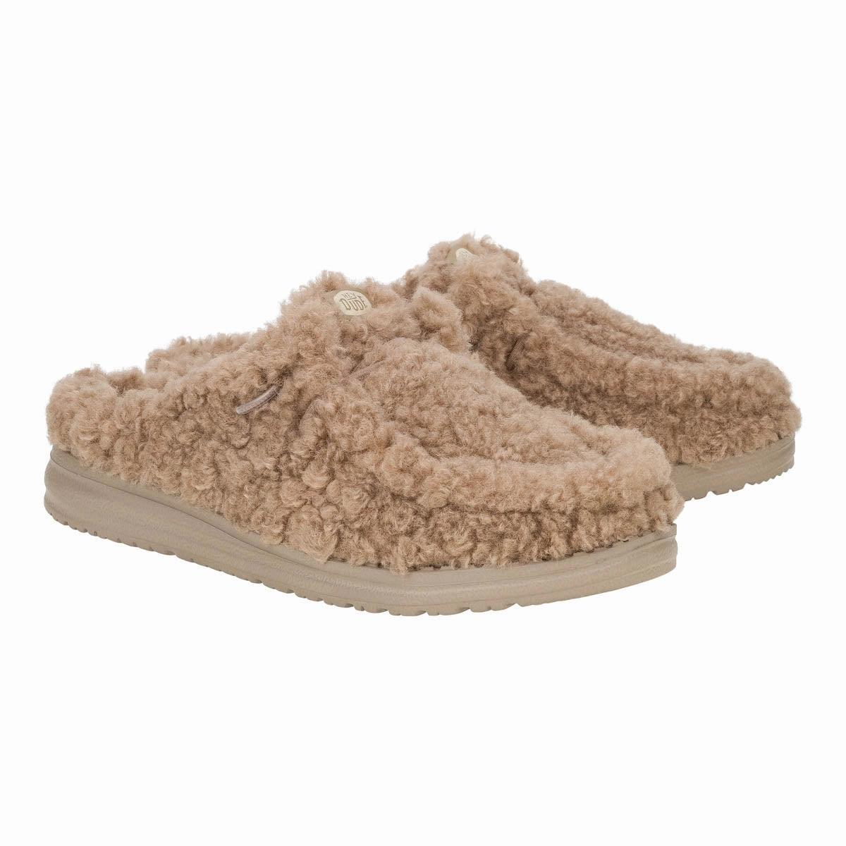 Pantoffeln Extra Geschwollene Füße Wendy Slipper Damen - Timber Wolf