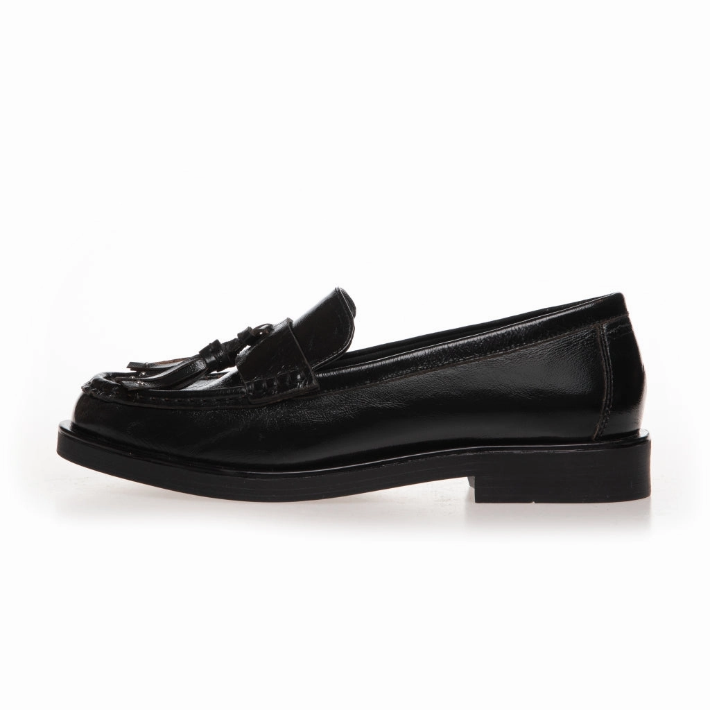 Driver Loafers WHEN MUSIC STARTS - DK. GREY