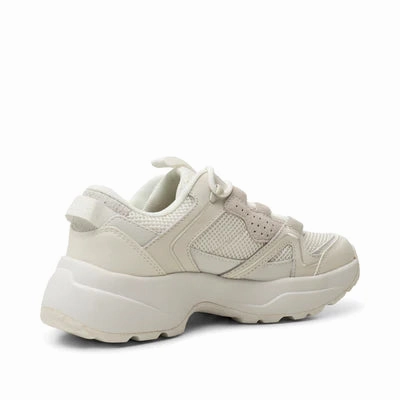 Woden Sif Reflective blanc de blanc Trachtensocken Sneaker