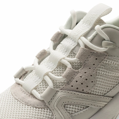 Woden Sif Reflective blanc de blanc Sneaker Barfußschuhe