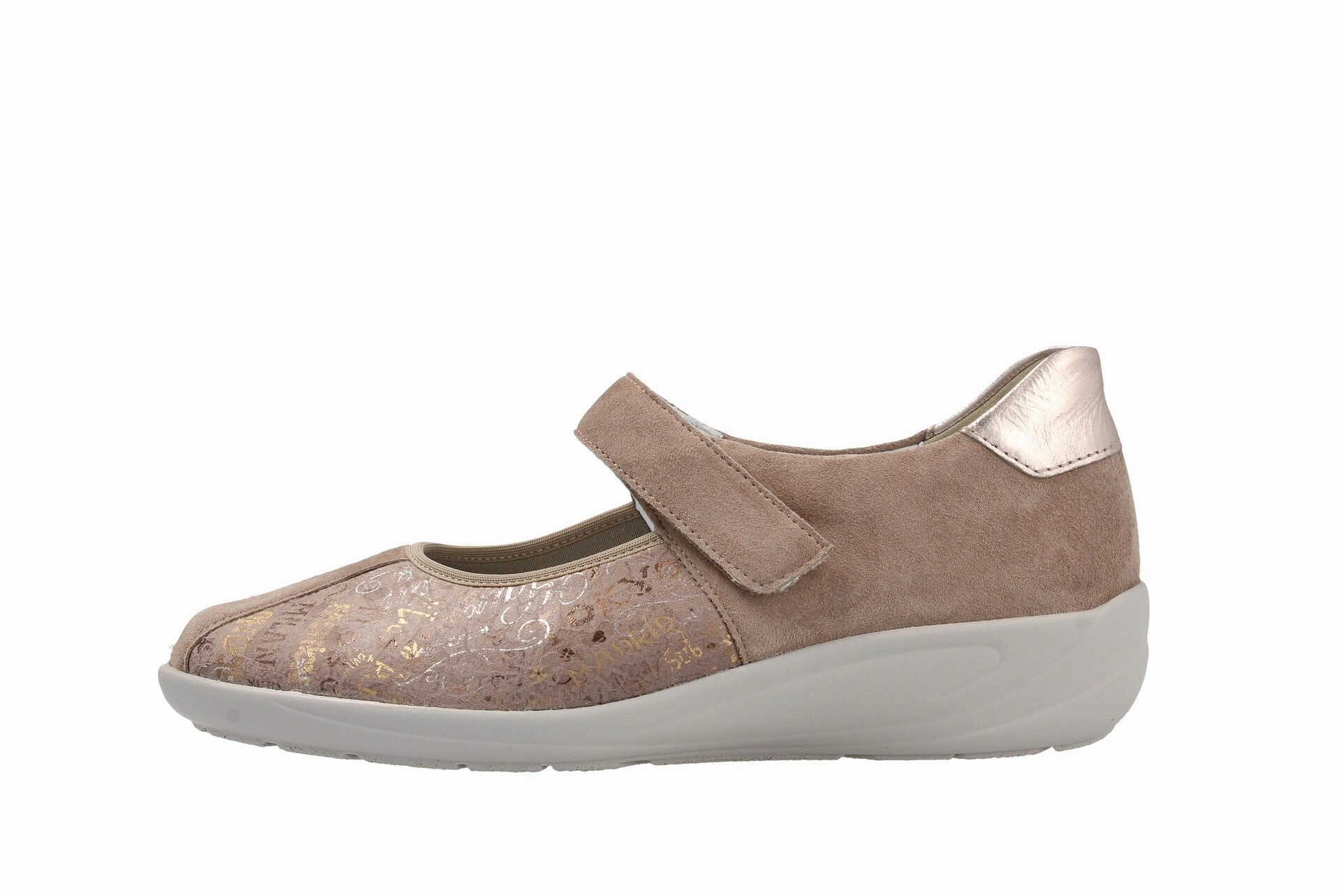 Hausschuhe Pantoffeln Weit Birgit  panna/dne  Ballerina  B6605