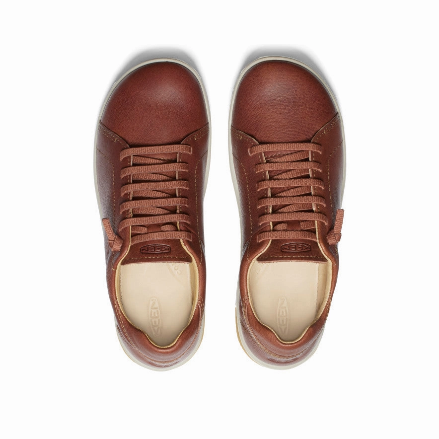 Reduzierte Plateau Sneaker Women's KNX Leather Sneaker  |  Tortoise Shell/Plaza Taupe