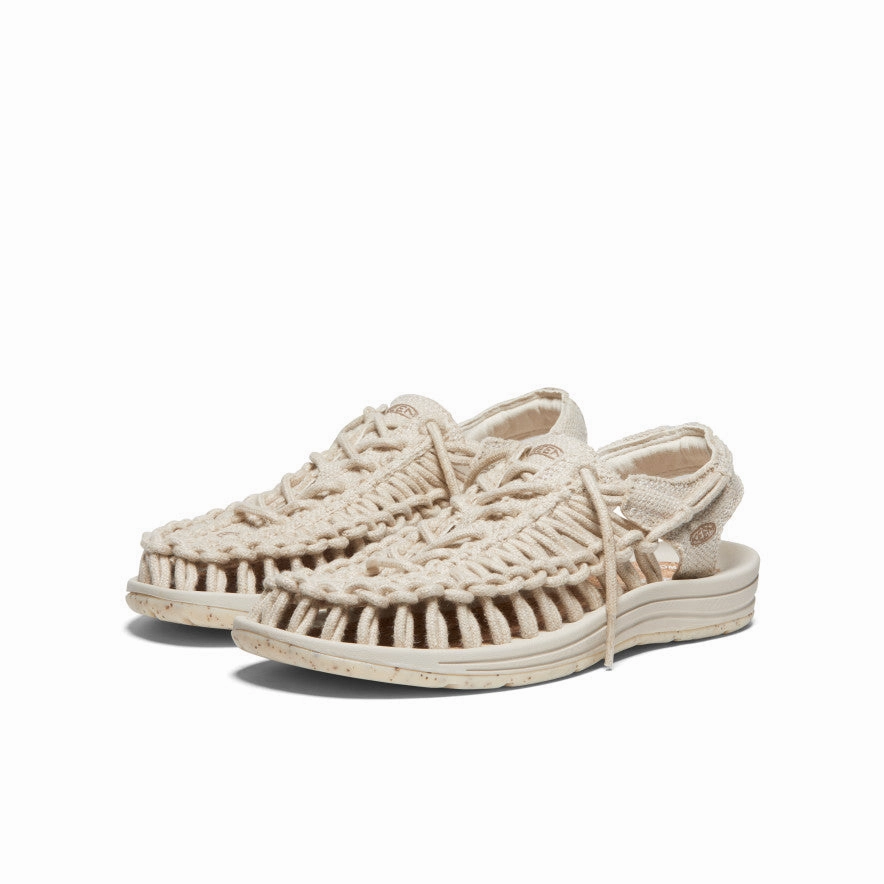 Sneaker Platform Low Ll Women's UNEEK Canvas x Skall Studio  |  Natural/Birch