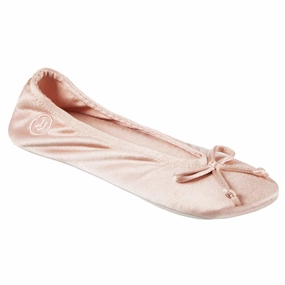 Sicherheits Pantoffeln Womens Classic Satin Ballerina Slipper