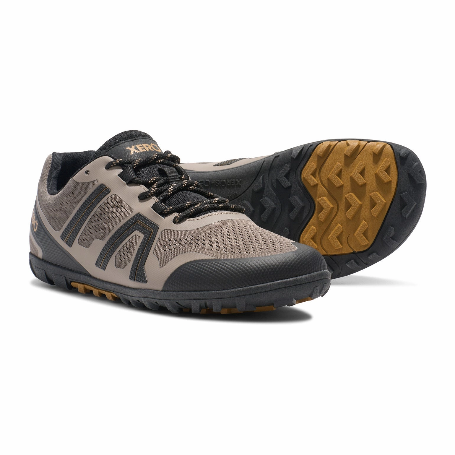 Meindl Lugano Comfort Fit Leder Wanderschuhe Xero Shoes Mesa Trail II Men - fallen rock/black