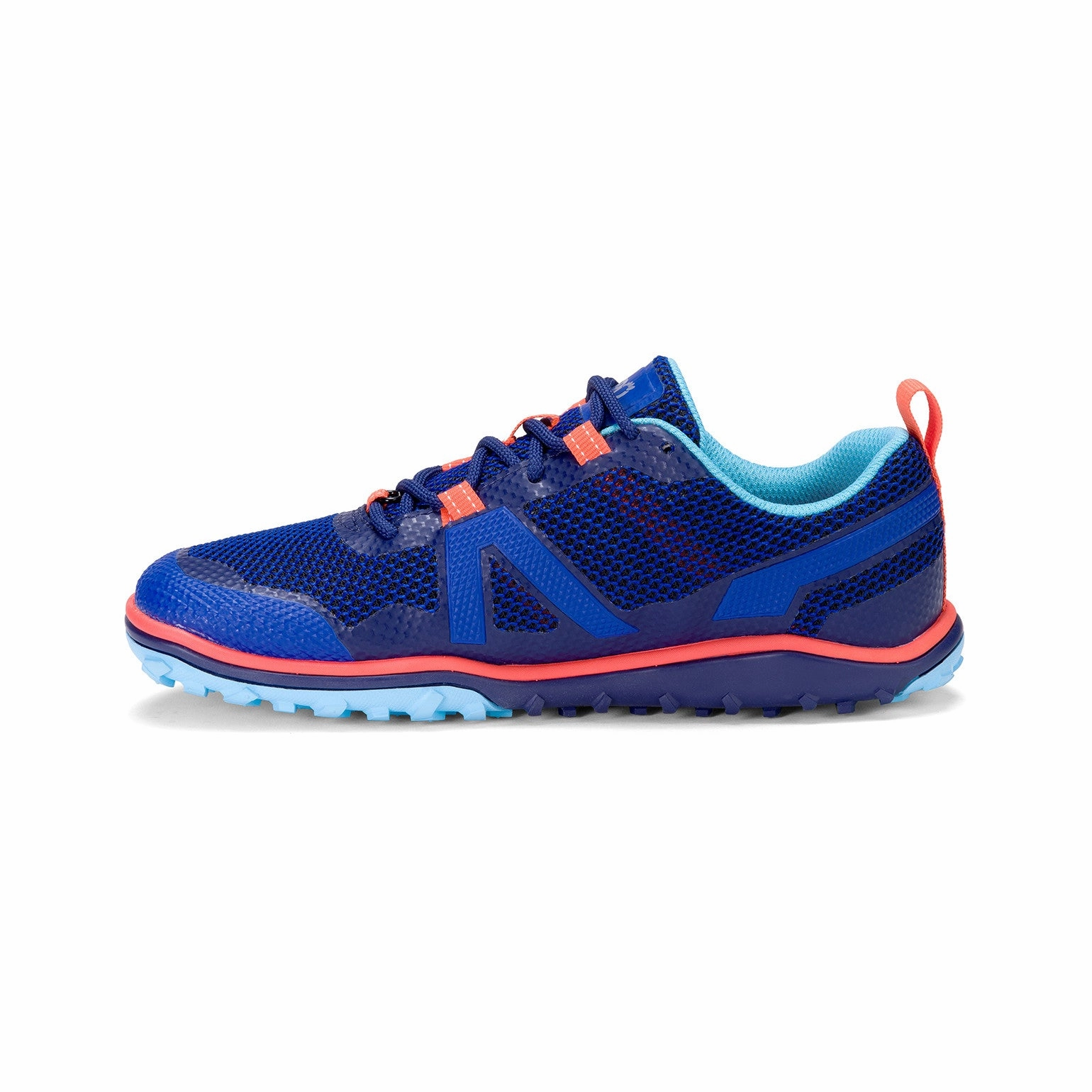 Xero Shoes Scrambler Low Damen - sodalite blue/orange Wanderschuhe Einwachsen